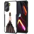Luxur Phone Casing For ZTE Nubia Neo 3 GT Case Clear Acrylic Fall Prevention Ultra Thin Hard Cover For Nubia Neo 2 Neo 3 5G NO.44. 