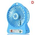 Portable Mini Fan USB Charging rechargeable battery Mini Rechargeable Fan with Speed Control  (Mix/Random color). 