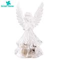 Green Home Angel Lamp Creative Shape 3D Angel Night Light Desktop Decoration. 