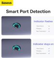 Baseus UltraJoy Series 6-Port HUB Docking Station Space Grey（Type-C to HDMI4K@30Hz*1+USB 3.0*3+PD*1+RJ45*1 - Baseus Hub - Type c to hdmi | BAseus Type c to hdmi + pd  + LAN + USB + SD Card | BAseus Type C hub | Baseus  6in1 Hub | Baseus | baseus hub |. 