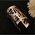 Fashion Women's Gold Stainless Silver Crystal Chain Charm Plated Jewelry bracelet Steel Rhinestone Women Bangle Love Heart Cuff Bracelets Gift(Gold). 