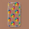 Cute Murakami-T-Takashi Art Flower Phone Case For iPhone 11 12 Mini 13 14 Pro XS Max X 8 7 6s Plus 5 SE XR Transparent Shell. 