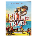 Gulliver's travels by Jonathan Swift, Satire, Adventure, Travel, Fantasy, Politics, Society, Criticism, Exploration, Philosophy, Humor. 