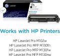 Black Compatible Toner Cartridge 17A | Works with HP LaserJet Pro M102 Series, HP LaserJet Pro MFP M130 Series. 