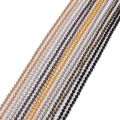 5m/lot 1.2 1.5 2 mm Metal Ball Bead Chains Bulk Gold/Black Color Link Chains for Diy Necklaces Bracelets Jewelry Making Supplie. 