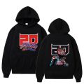 Kawaii Clothing Aesthetic Fabio Quartararo Hoodie 2022 Cute Pink Tops Moto Sweatshirt Women Cartoon Print Unisex Warm Streetwear. 