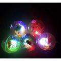 Colorful LED Fancy Lighting Rubber Bouncing Ball for Kids - Fun Playtime Essential!. 