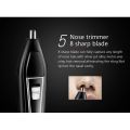 Rechargeable  6558 Hair Clipper Razor Shaver Nose Trimmer - 3 in 1 beard styling for men - Men’s Hair Removal machine - Professional Grooming Kit - High Quality Shaver Original Trimmers Shavers Body Groomer Set - Best trimming Shaving Machine. 