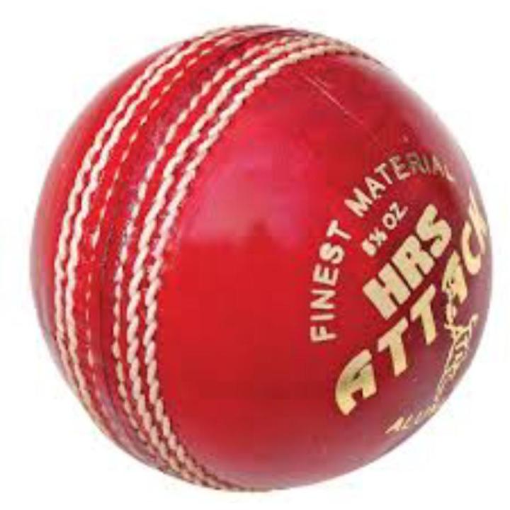 Cricket 🏏plastic Hard Ball ( Red and White) New