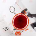 Cute Fluffy Ball Pom Pom Keychain For Fashion Women Girls Tassel Bag Fluffy Bag Hanging Key chain. 