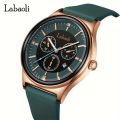 Labaoli Women's Watch Casual Fashion Quartz Watch Luminous Analog Calendar Waterproof Silicone Wrist Watch. 