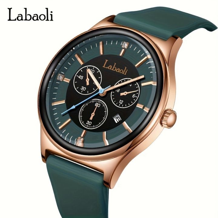 Labaoli Women's Watch Casual Fashion Quartz Watch Luminous Analog Calendar Waterproof Silicone Wrist Watch
