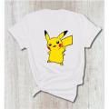 Pikachu Pokemon printed t shirt for men. 