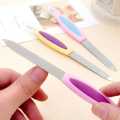 2 In 1 Stainless Steel Nail File Scrub Buffer Double Sides. 