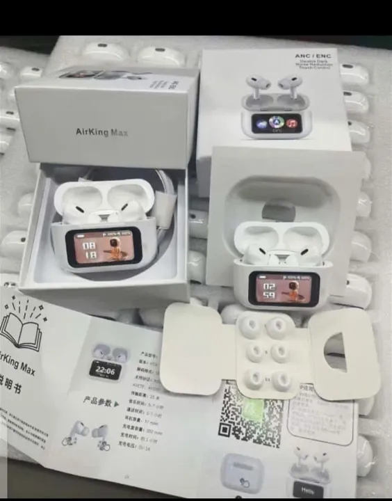 Air Pro TWS Bluetooth Earphones with noise cancellation. • Compatible ...