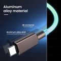 Flow Luminous Lighting USB Type C Cable 6A 66W For Huawei P50 Honor 5A Fast Charging USB C Charger Data Cable for Xiaomi Samsung. 