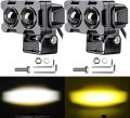 1 Peace 20w Robot Style LED Long Range super Quality LED Lights Robot led projector light dual color White And Yellow. 