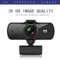 2K Fixed Focus HD Webcam Built-in Microphone High-end Video Call Camera Computer Peripherals Web Camera For PC Laptop. 