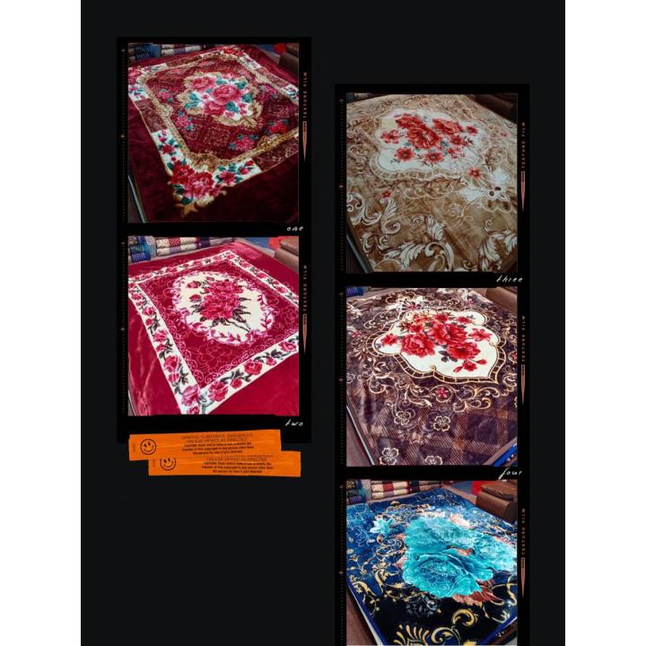 double bed premium armani blanket Daraz.pk