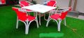 New Design Waterproof Outdoor Garden Chairs (full set of 4) - With 1Table and 1Umbrella with Every Colours. 