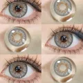 Contact lens fashion lens natrul lens shade Gray.