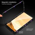 Magnetic Adsorption Metal Bumper Case For Huawei Mate 10 lite Slim Tempered Glass Back Cover Cases For Huawei Mate 10 Lite. 