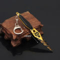 Valorant Keychains Champions 2023 Kunai Vandal Collection 10cm Game Metal Weapon Model Pendant Accessories Keychains Gifts Toys. 