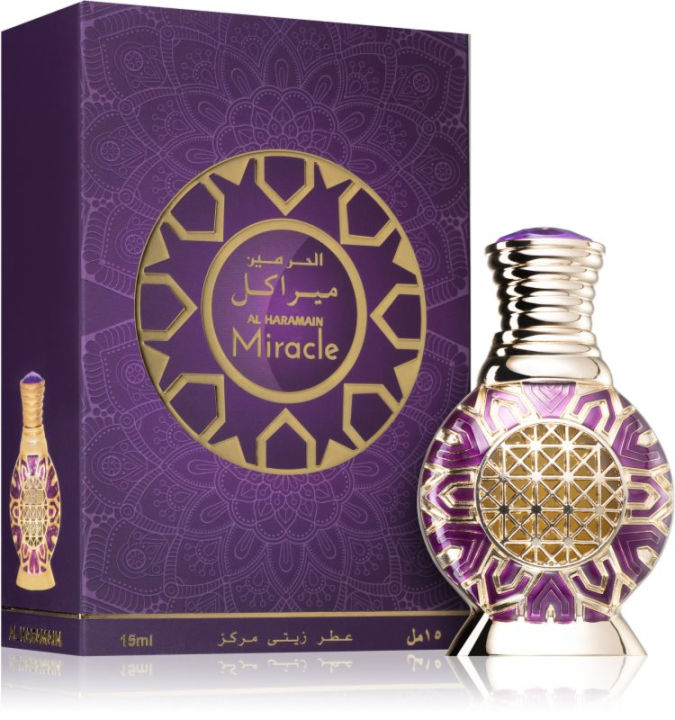 Al Haramain Miracle Attar for Unisex - 15ml
