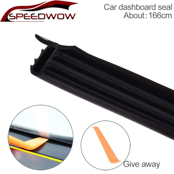 Speedwow Universal 1.6m Car Sealing Strips Dashboard Rubber Seal Strip ...