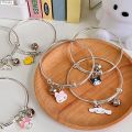 【TY】Bracelet Female Cartoon Cinnamoroll Dog Kulomi Adjustable Bracelet Couple Best Friends Bracelet TY. 
