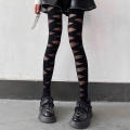 Women Stockings Gothic Cross Bandage Pantyhose Temptation Tights Cosplay Stockings Bandage Style Pantyhose Punk Style Tights Gothic Cross Bandage Tights. 