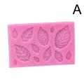 Rose Leaf Silicone Mold Leaves Fondant DIY Cake Decorating Tool Candy Chocolate. 