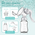Nakson Manual Massage Milk Breast Pump baby bottle (Single), Hand Pump for Breastfeeding. 