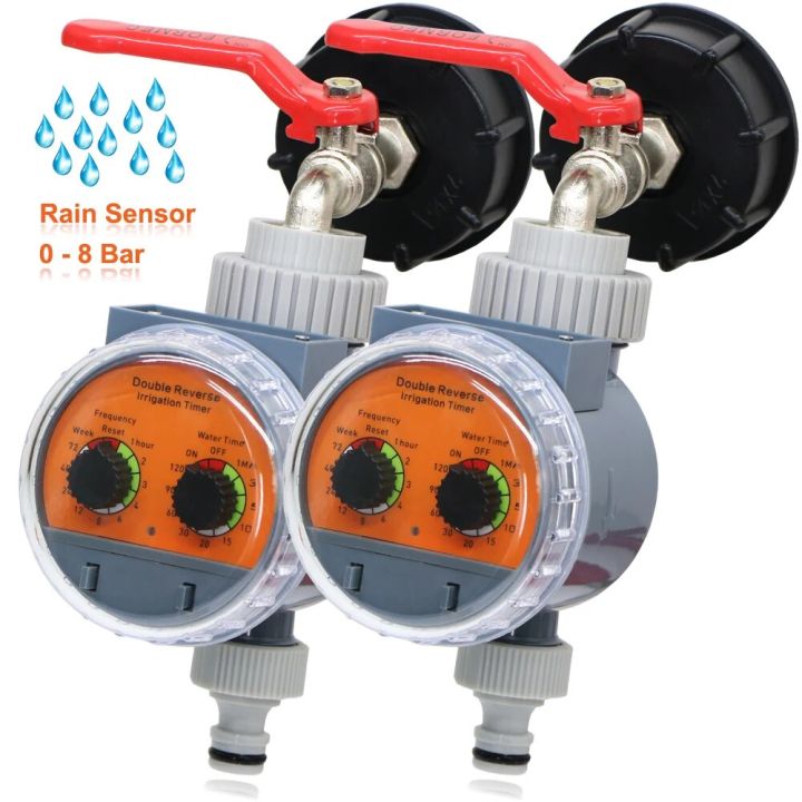 Ball Valve Rain Sensor Timer Garden Irrigation Automatic Controller ...