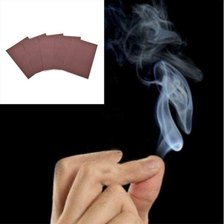 5 X Magic Smoke From Finger Tips Magic Trick Surprise Prank Joke Mystical Fun
