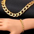 Golden Hand Chain Bracelet for Boy & Men. 