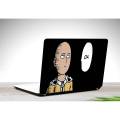 Saitama One Punch Man Ok Face Laptop Skin Vinyl Stickers Decal,12 13 14 15 15.6 inches Notebook Laptop Skin Sticker for all Laptops. 