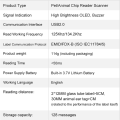 USB RFID Handheld Minichip Pet Scanner for Animals -B ISO11784/5 Animal Pet ID Reader Chip for Dog Cat Horse. 