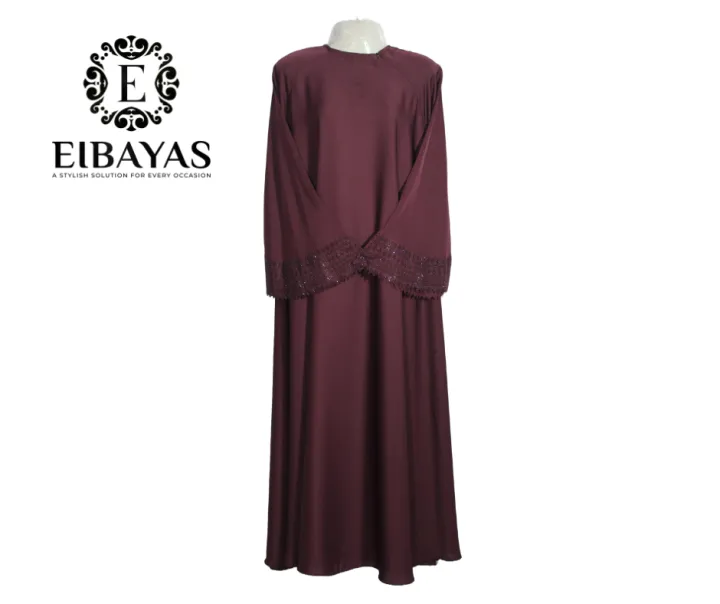 EIBAYAS%20-%20Umbrella%20Maxi%20Style%20Abaya%20Material%20Nida%20Fabric%20100%25%20Black%20Nug%20Bazu%20Design%20for%20Girls%20And%20Woman%20With%20Fast%20Delivery%20-%20Image%206