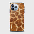iPhone 13 Pro Cover - SkinLee HQ Infinity Glass Case (Soft) - Furry Giraffe Texture - SKINLEE-404-1-1016-721. 