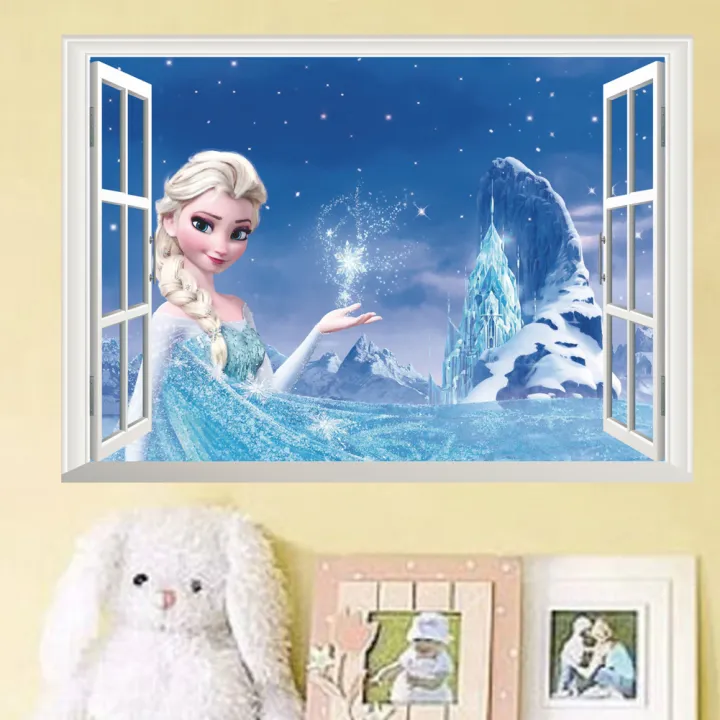 Yfashion%20Cartoon%203D%20%20Frozen%20Princess%20Wall%20Stickers%20for%20Kids%20Rooms%20Nursery%20e%20Decor%20-%20Image%207