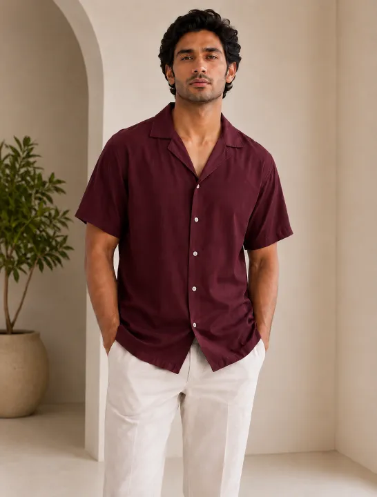 Men;s%20Long%20Sleeves%20Sky%20Blue%20Shirt%20With%20Under%20White%20T-Shirt%20-%20Image%207