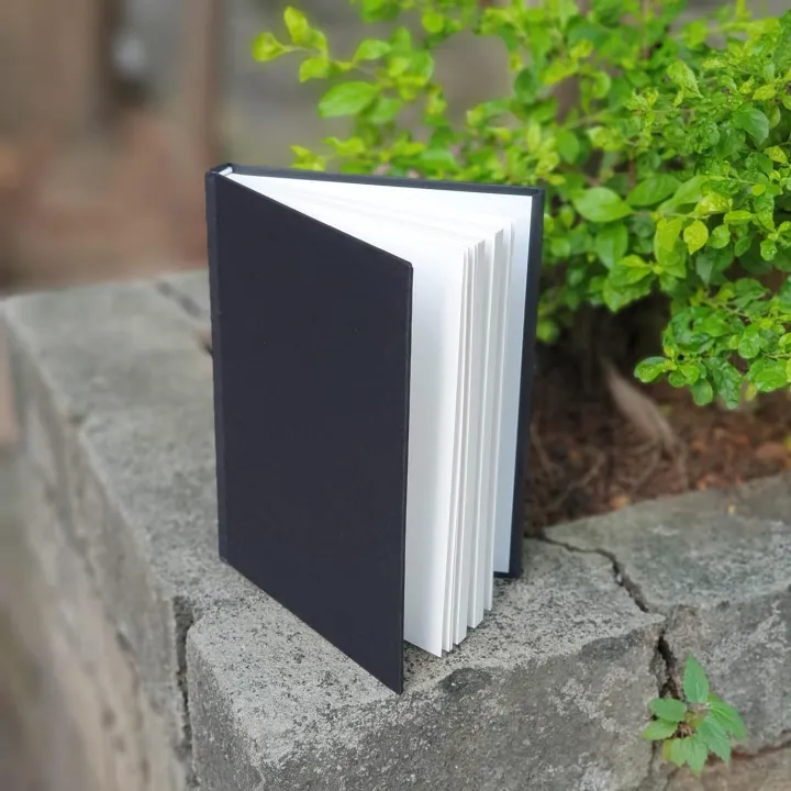 Premium%20Edition%20Notebook%20Sketch%20Book%20Hardbound%20A5%20Blank%20Notebooks%20Hardcover%20Sketchbook%20Journal%20Unlined%20Thick%20Cartridge%20Paper,%2050%20Sheets/100%20Pages%20Per%20Book,%20(Black,%20A5-Plain)%20-%20Image%206