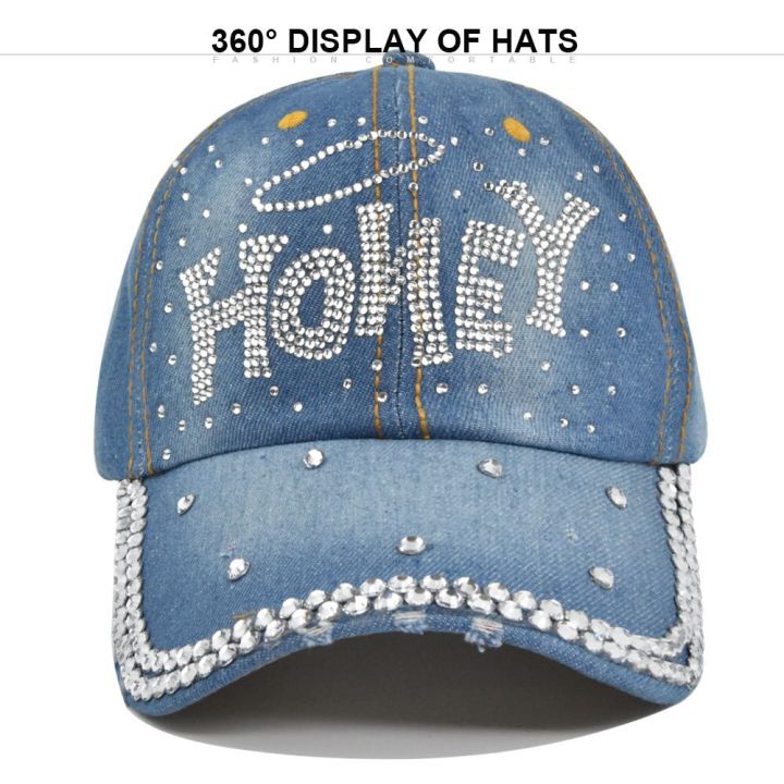 %E3%80%90HOT%E3%80%91%20Diamond%20Setting%20Baseball%20Caps%20New%20Style%20Pure%20Men%20And%20Women%20Sun%20Hat%20Rhinestone%20Hats%20Denim%20And%20Cotton%20Snapback%20Cap%20Hip-Hop%20Hat%20-%20Image%204