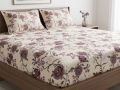 Premium Microfiber Printed Fitted Sheet (72*78=12) – Soft, Stretchable & Wrinkle-Free!. 
