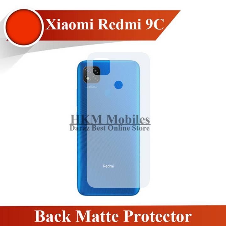 Xiaomi Redmi 9C Back Matte Protector Soft film Protection Soft Skin Sheet For Redmi 9C