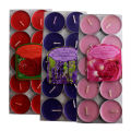 Pack of 10 Perfumed Candles Smokeless Tea Light Scented Candle for Home Party Wedding Decoration. 