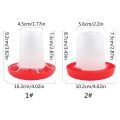 Chick Waterer Feeder Automatic Small Poultry No Drown Water Drinkers No Waste Dispensers Safe Plastic Drop Shipping. 