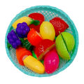 Beautiful Fruits and Vegetable Slice Set in Bucket for Kids. 