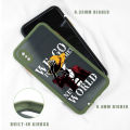 UCUC for Samsung Galaxy A20 / A30 Back Cover Anime Luffy Frosted Transparent Hard Phone Case Thin Shockproof Full Cover Camera Protect Case. 
